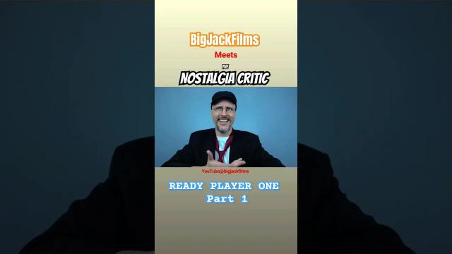 Title card image for video titled #bigjackfilms meets #nostalgiacritic @ChannelAwesome #readyplayerone #angryvideogamenerd Title card image for video titled #bigjackfilms meets #nostalgiacritic @ChannelAwesome #readyplayerone #angryvideogamenerd