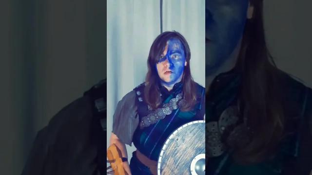 Title card image for video titled "He wasn't right in the head." #cosplay #bigjackfilms #braveheart #williamwallace #scottland Title card image for video titled "He wasn't right in the head." #cosplay #bigjackfilms #braveheart #williamwallace #scottland