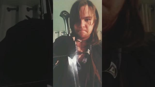 Title card image for video titled "Nor our people fail..." #thelordoftherings #aragorn #cosplay #boromir #gondor #jrrtolkien #lotr Title card image for video titled "Nor our people fail..." #thelordoftherings #aragorn #cosplay #boromir #gondor #jrrtolkien #lotr