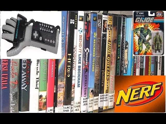 Title card image for video titled PICK UP VLOGS - Episode 8 - THE POWER GLOVE, DVD's, NERF & G.I. JOE Title card image for video titled PICK UP VLOGS - Episode 8 - THE POWER GLOVE, DVD's, NERF & G.I. JOE