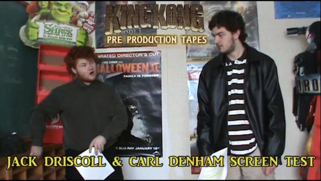 Title card image for video titled King Kong (2016) Fan Film PRE PRODUCTION TAPES - Jack Driscoll & Carl Denham Screen Test Title card image for video titled King Kong (2016) Fan Film PRE PRODUCTION TAPES - Jack Driscoll & Carl Denham Screen Test
