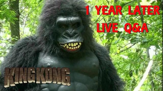 Title card image for video titled King Kong (2016) Fan Film - 1 YEAR LATER Q&A - A BigJackFilms Livestream Title card image for video titled King Kong (2016) Fan Film - 1 YEAR LATER Q&A - A BigJackFilms Livestream