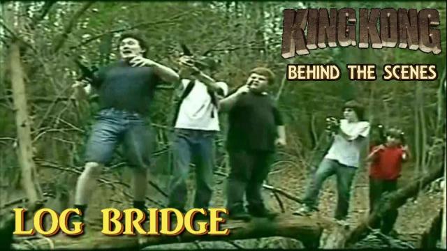 Title card image for video titled 2. LOG BRIDGE - King Kong (2016) Fan Film BEHIND THE SCENES {#85YearsOfKong} Title card image for video titled 2. LOG BRIDGE - King Kong (2016) Fan Film BEHIND THE SCENES {#85YearsOfKong}