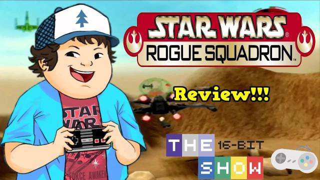 Title card image for video titled Star Wars: Rogue Squadron (N64) REVIEW - The16BitShow Title card image for video titled Star Wars: Rogue Squadron (N64) REVIEW - The16BitShow