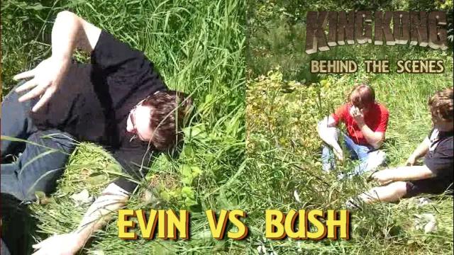 Title card image for video titled 12. EVIN VS BUSH! King Kong (2016) Fan Film - BEHIND THE SCENES Title card image for video titled 12. EVIN VS BUSH! King Kong (2016) Fan Film - BEHIND THE SCENES