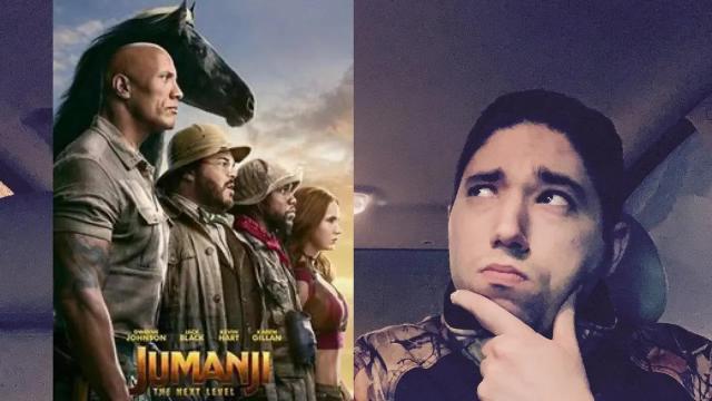 Title card image for video titled Opening Night - JUMANJI 3: The Next Level (2019) AN AVERAGE THREEQUEL Title card image for video titled Opening Night - JUMANJI 3: The Next Level (2019) AN AVERAGE THREEQUEL