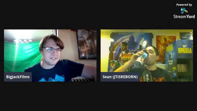 Title card image for video titled Movie Talk Lockdown (Ft. JTIsReborn) A BIGJACKFILMS LIVESTREAM Title card image for video titled Movie Talk Lockdown (Ft. JTIsReborn) A BIGJACKFILMS LIVESTREAM