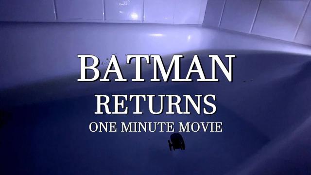 Title card image for video titled BATMAN RETURNS - One Minute Movie Title card image for video titled BATMAN RETURNS - One Minute Movie