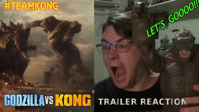 Title card image for video titled Godzilla VS Kong - TRAILER REACTION! LET'S GOOOOOOOOO!!!!! Title card image for video titled Godzilla VS Kong - TRAILER REACTION! LET'S GOOOOOOOOO!!!!!