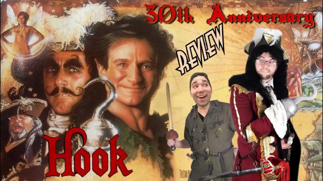 Title card image for video titled Hook (1991) 30th Anniversary Review (with JTIsReborn) BIGJACKFILMS REVIEW Title card image for video titled Hook (1991) 30th Anniversary Review (with JTIsReborn) BIGJACKFILMS REVIEW